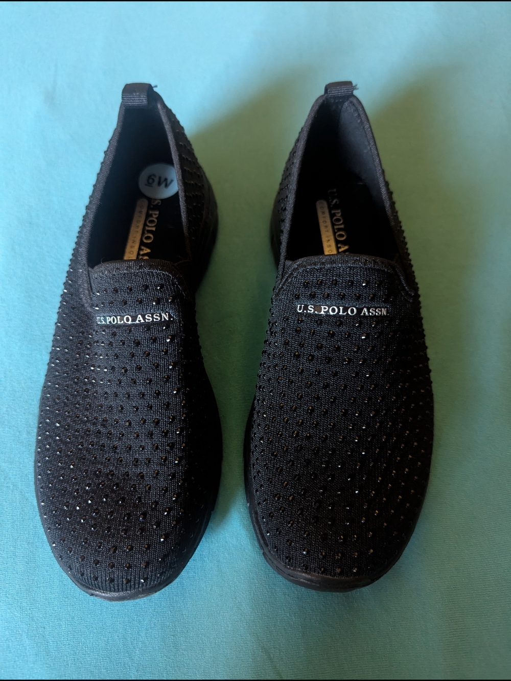 U.S. Polo Assn. Black Slip-On Shoe - Picture 1 of 5